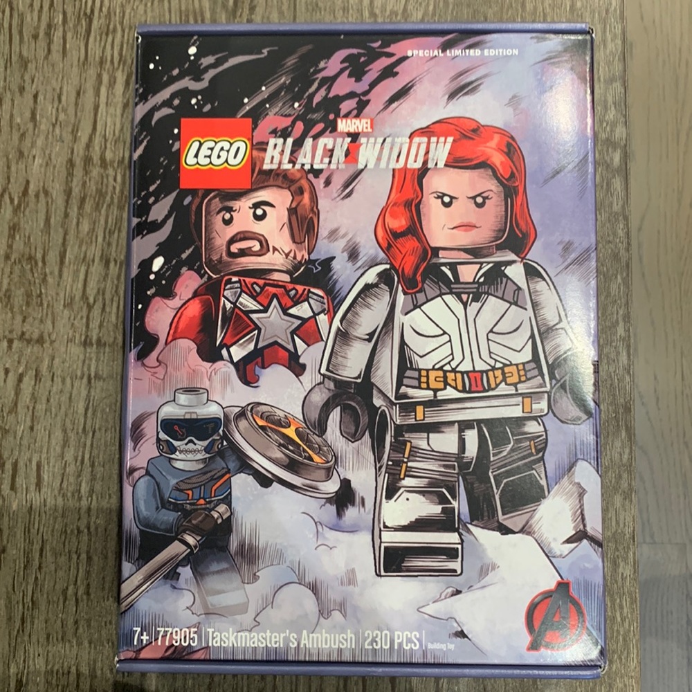 Lego Marvel Black Widow - 230 pcs- Taskmasters Ambush